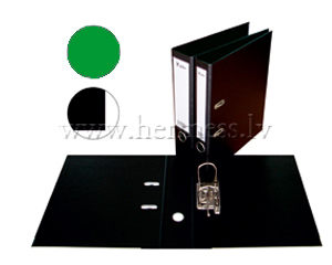 Mape reistrs A4, 75mm, neapkalts, PP+PP, gaii za, X FILE.